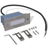 vidaXL Foco empotrable de escalera 2 LED 44x111x56 mm