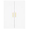 vidaXL Armario de pared madera de ingenier&iacute;a blanco 69,5x34x90 cm