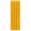 vidaXL Cortinas opacas 2 pcs Amarillo Mostaza 140 x 225 cm Terciopelo
