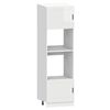 vidaXL Mueble cocina Kalmar blanco de alto brillo 7 pzas