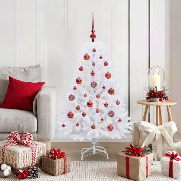 vidaXL &Aacute;rbol de Navidad artificial con ramas articuladas 120 cm