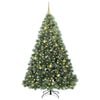 vidaXL &Aacute;rbol de Navidad artificial con 300 LED Verde 210 cm PE y PVC