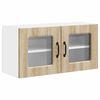 vidaXL Panel de lavaplatos Kalmar Roble Sonoma 80 x 31 x 40 cm