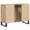 vidaXL Gabinete de Baño con estante Roble artesanal 80 x 33 x 60 cm