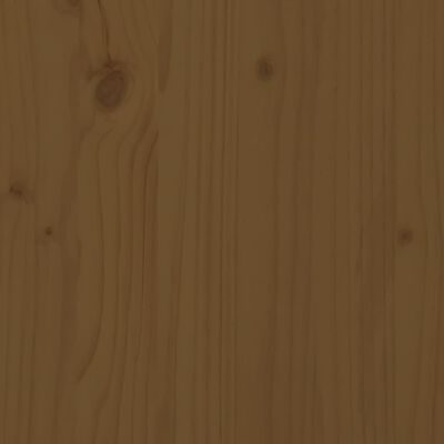 vidaXL Tumbonas 2 unidades madera maciza de pino marrón 199,5x60x74 cm