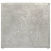 vidaXL Mesita de noche madera contrachapada gris hormig&oacute;n 41x40x36 cm