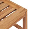 vidaXL Juego de comedor de jard&iacute;n 7 piezas madera maciza de teca