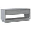 vidaXL Mueble de TV madera de ingeniería gris Sonoma 102x41x44 cm