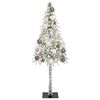 vidaXL &Aacute;rbol de Navidad con 150 LED con soporte 120 cm PE y Acero