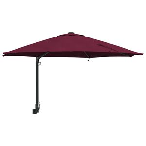 vidaXL Sombrilla de jard&iacute;n 248 x 248 x 148 cm Poli&eacute;ster y Acero