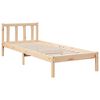vidaXL Cama extralarga sin colchón madera maciza de pino 100x210 cm