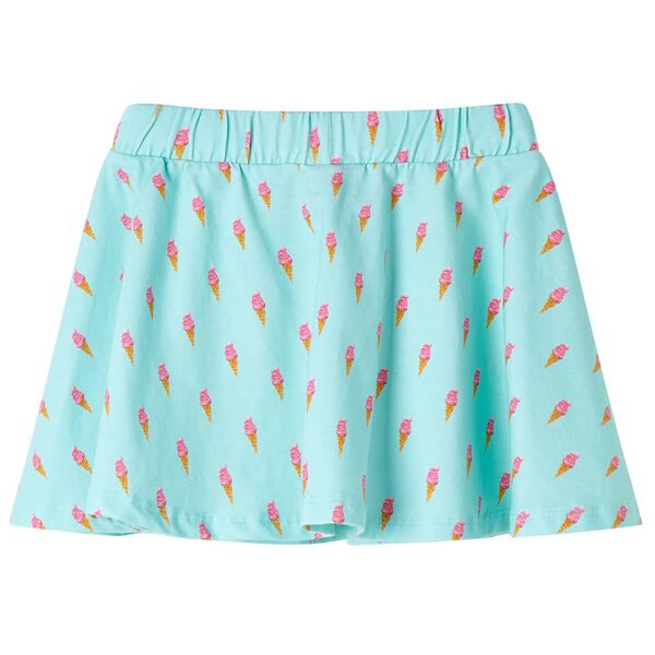 Falda infantil menta claro 104