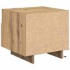 vidaXL Armario de Noche 2 pcs Roble artesanal 40 x 39 x 37 cm