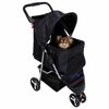 TRIXIE Cochecito plegable para perros y gatos negro 28958