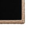 vidaXL Set comedor de jard&iacute;n 15 piezas y cojines rat&aacute;n sint&eacute;tico beige