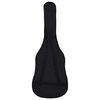 vidaXL Funda para guitarra clásica 3/4 (36") tela negro 94x35 cm