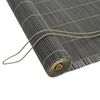 vidaXL Estor enrollable Gris 120 x 220 cm Bamb&uacute;