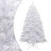 vidaXL &Aacute;rbol de Navidad artificial con bisagras y nieve flocada 210 cm