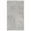vidaXL Estante de pared 4 uds contrachapado gris hormigón 80x15x26,5cm