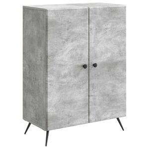 vidaXL Aparador Gris Hormig&oacute;n 66 x 34,5 x 90 cm Madera de Ingenier&iacute;a