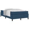 vidaXL Cama tipo Box Spring Azul 120 x 200 cm tela