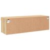 vidaXL Mueble para TV con luces LED roble Sonoma 100x30x30 cm