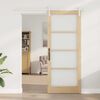 vidaXL Puerta Corredera ORKDAL Natural 86 x 211 cm