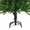vidaXL &Aacute;rbol de Navidad artificial hojas realistas verde 120 cm
