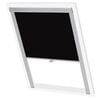 vidaXL Persiana enrollable opaca negra CK04 GGL y GGU