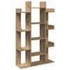 vidaXL Estanter&iacute;a de madera de ingenier&iacute;a roble artisan 86x25,5x140 cm