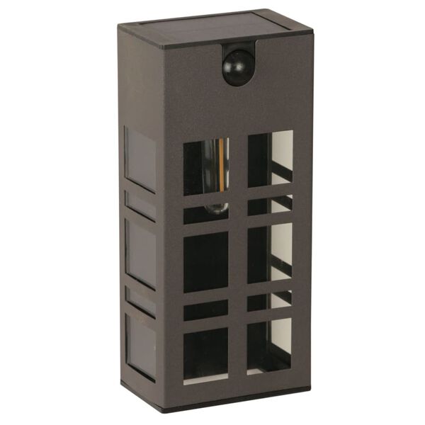 Luxform L&aacute;mpara solar de jard&iacute;n LED inteligente h&iacute;brida Oregon PIR