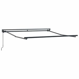 vidaXL Estructura del Toldo Manual Ajustable Antracita 3 x 2,5 m Acero
