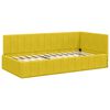 vidaXL Estructura de cama en esquina Amarillo 100 cm x 200 cm