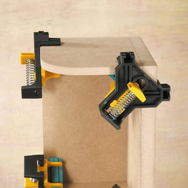 wolfcraft Sargento de esquina ES 22 2 pieces 3051000