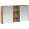 vidaXL Juego de Muebles de Ba&ntilde;o 3 uds. 116 x 16 x 62,5 cm
