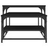 vidaXL Mesa de centro madera de ingenier&iacute;a negro 102x60x45 cm