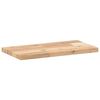 vidaXL Estantes flotantes 2 uds madera acacia sin tratar 40x20x2 cm