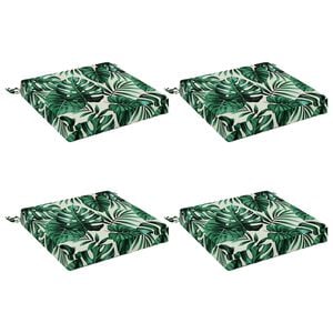 vidaXL Cojines de Asiento de 4 Piezas SOEST 4 uds. 100% Poli&eacute;ster