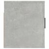 vidaXL Mueble para TV de pared gris hormig&oacute;n 80x34,5x40 cm