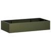 vidaXL Muro de Contenci&oacute;n 6 uds. 200 x 100 x 40 cm Acero Verde oliva