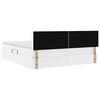 vidaXL Cama con almacenamiento y LED Puro 180 x 200 cm Cuero sint&eacute;tico