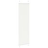 vidaXL Estor Plisado blanco 55x200 cm Tela Ancho 54,4 cm Poli&eacute;ster