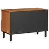 vidaXL Mueble de TV con caj&oacute;n Acabado de Acacia Marr&oacute;n 70 x 33 x 46 cm