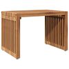 vidaXL Mesa auxiliar de jard&iacute;n Marr&oacute;n 50 x 32,5 x 35 cm