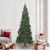 vidaXL &Aacute;rbol de Navidad Artificial de Esquina Verde 240 cm PVC y Metal