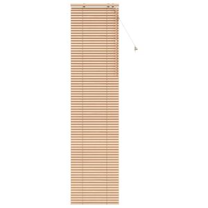 vidaXL Persiana veneciana Aspecto de roble 65 x 250 cm 35 mm