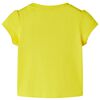 Camiseta infantil amarillo 116