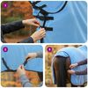 vidaXL Manta para Caballo Aqua Completo 75 cm Poli&eacute;ster