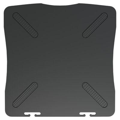 vidaXL Soporte para monitor negro 33,5x34x10,5 cm
