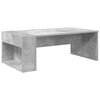 vidaXL Mesa de Caf&eacute; Gris Concreto 95 x 50 x 34 cm Madera de ingenier&iacute;a